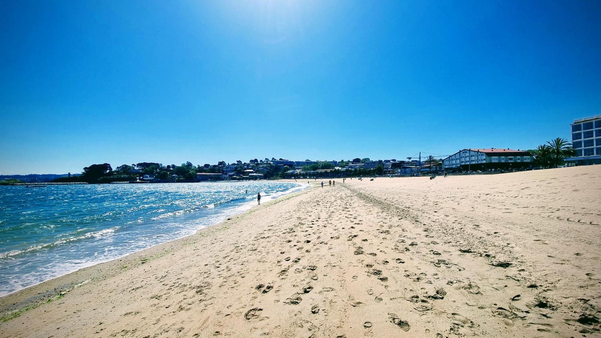 Precioso Atico Frente A La Playa De Santa Cristina Apartman A Coruña Kültér fotó